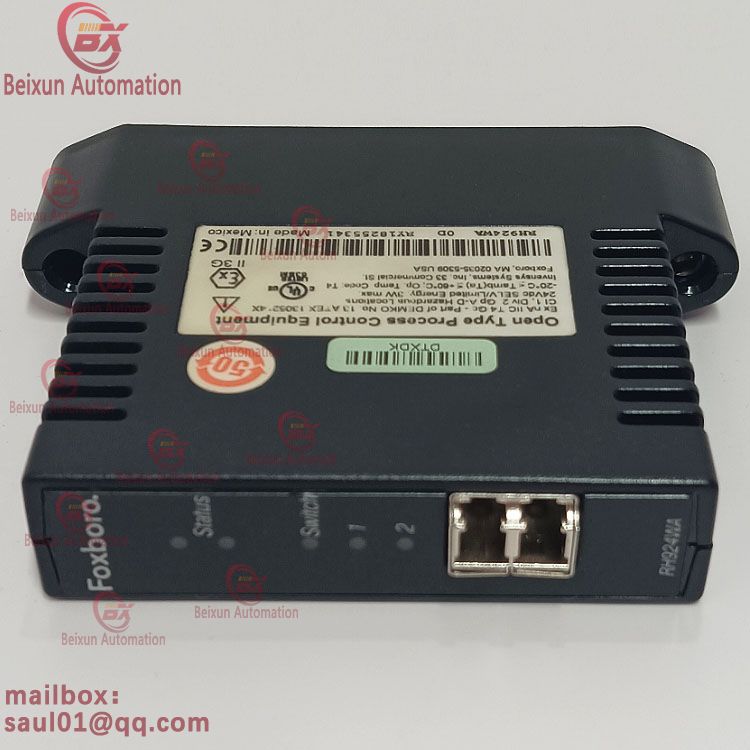 FOXBORO RH924WA Fiber Optic Ne