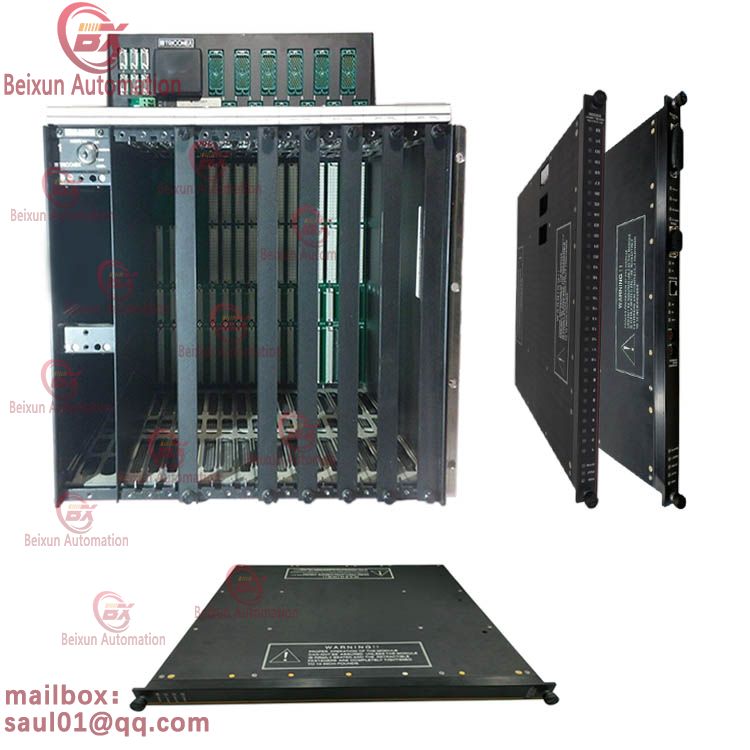 TRICONEX 8110 High Density Main Chassis 8110Rack 10A 120VDC + Module