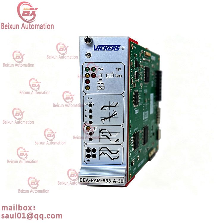 Vickers EEA-PAM-533-A-30 Amplifier Control Panel